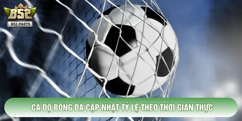 Cá độ bóng đá cập nhật tỷ lệ theo thời gian thực