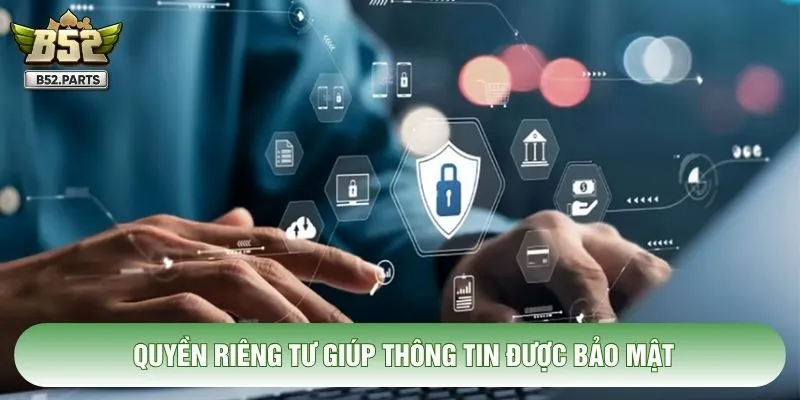 Quyền riêng tư giúp thông tin được bảo mật